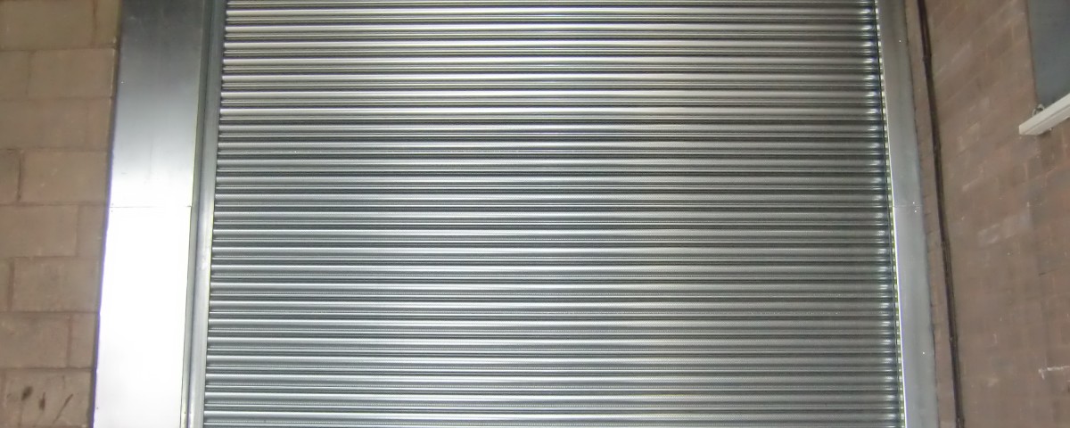 Half Perforated Plant Room Roller Shutter