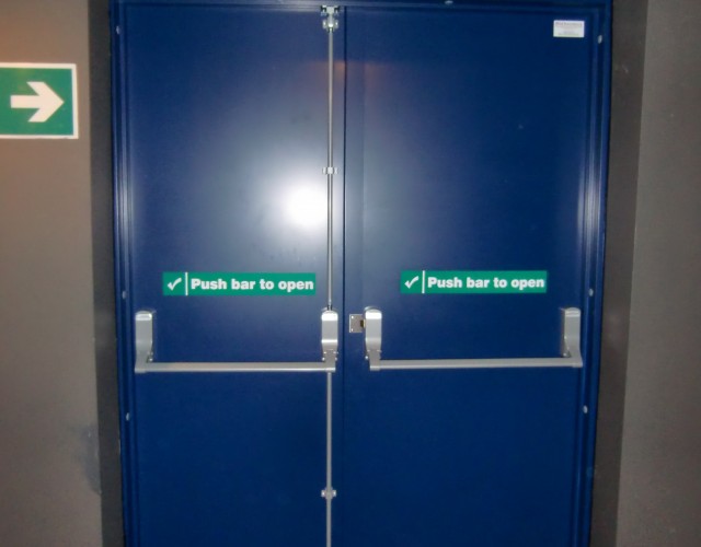 Steel Fire Exit Doors